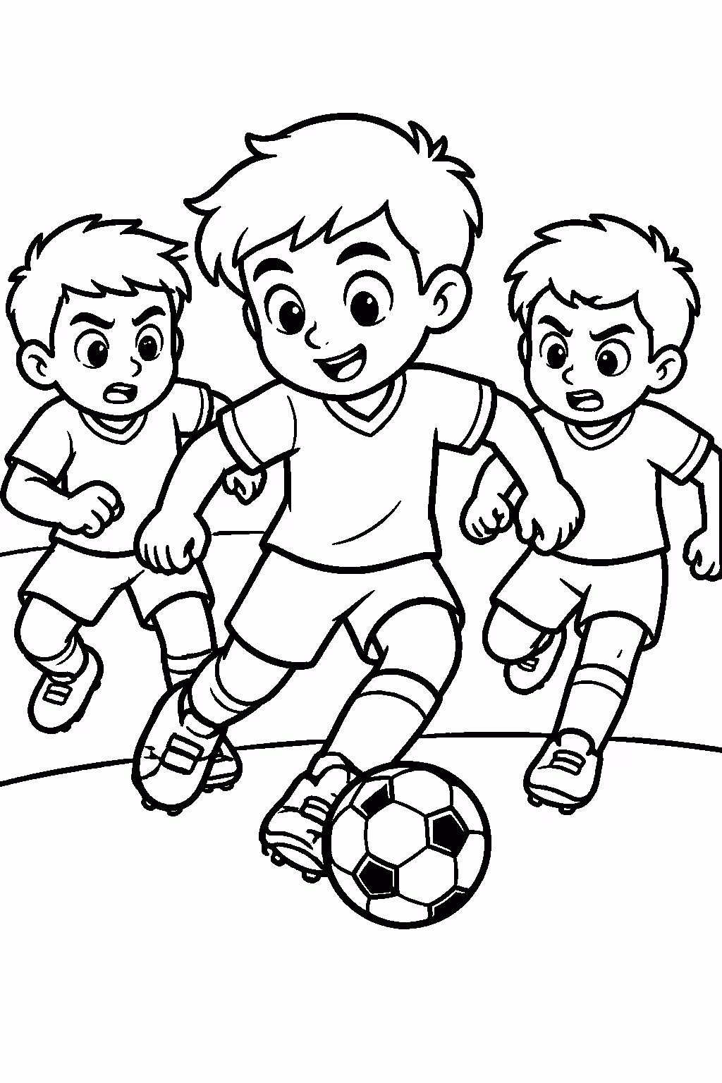 Copa do mundo para colorir — desenho para imprimir