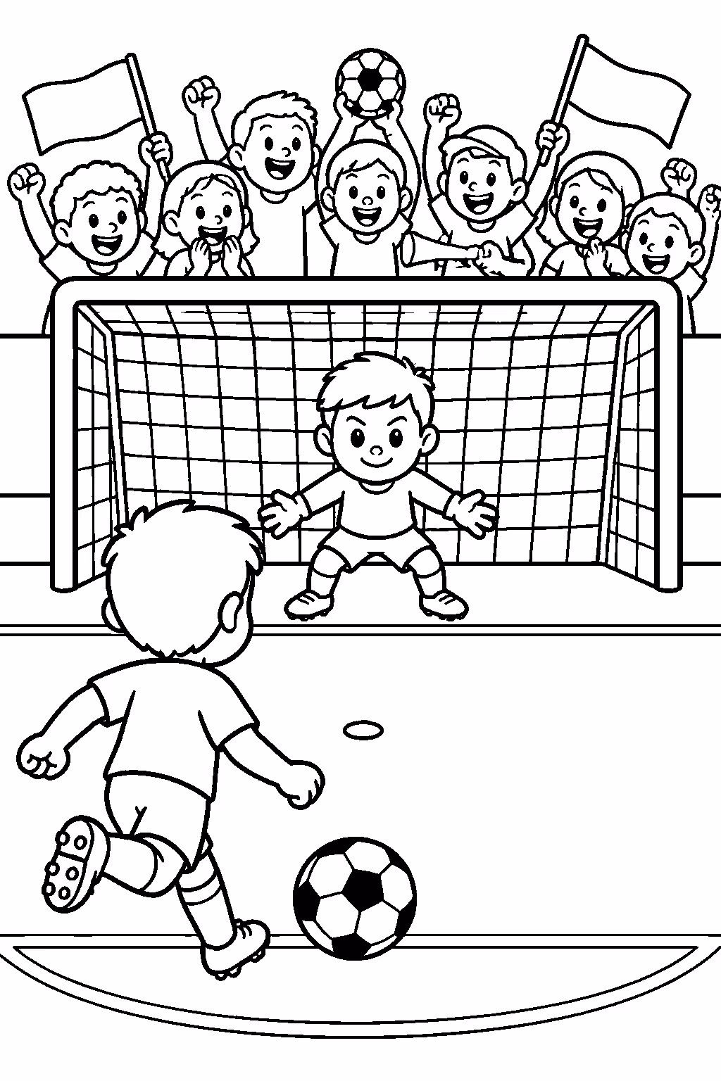 Copa do mundo para colorir — desenho para imprimir