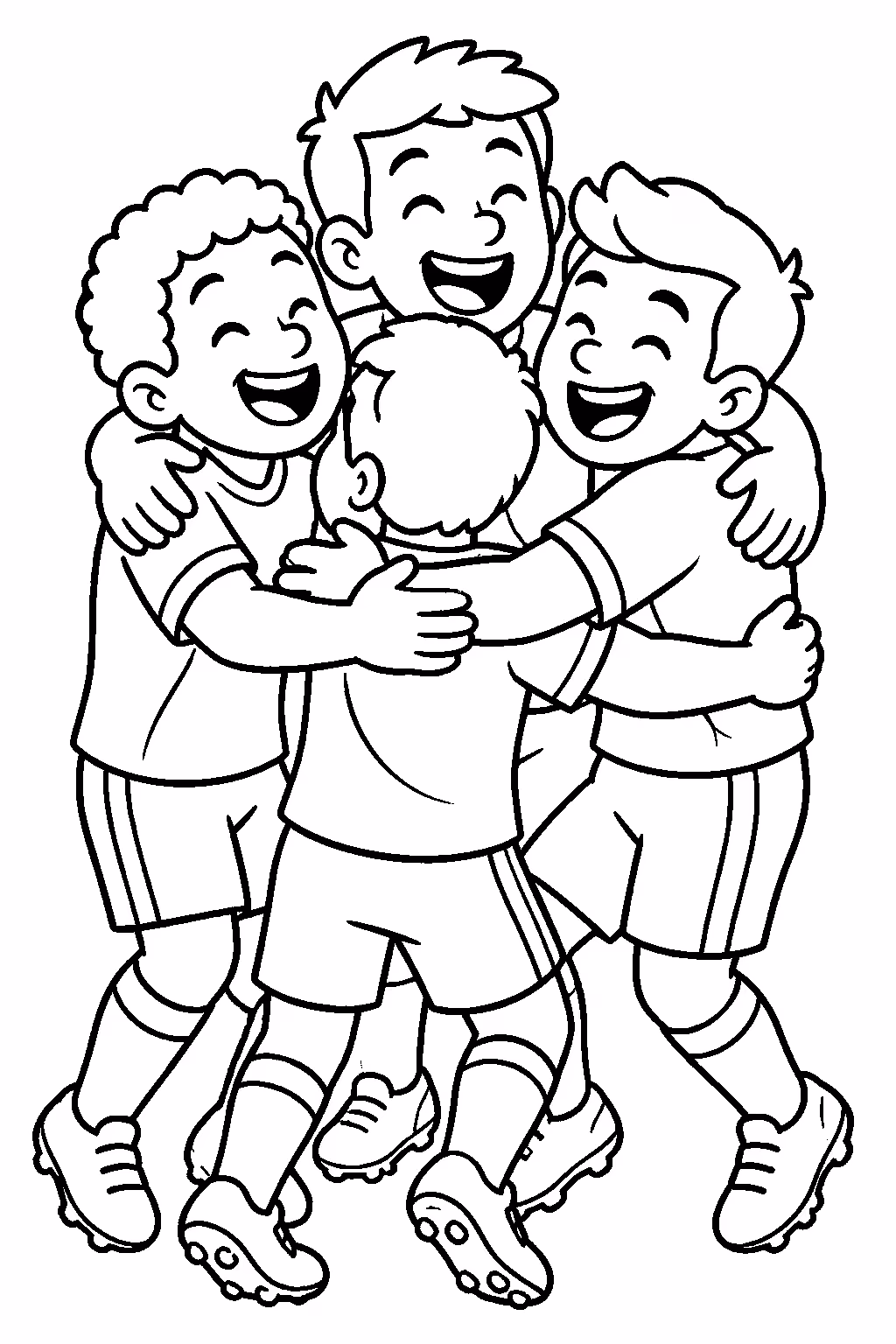 Copa do mundo para colorir — desenho para imprimir