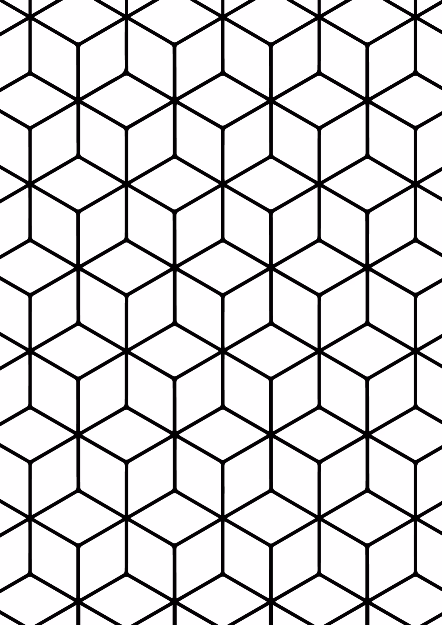 Formas geometricas e para colorir — desenho para imprimir
