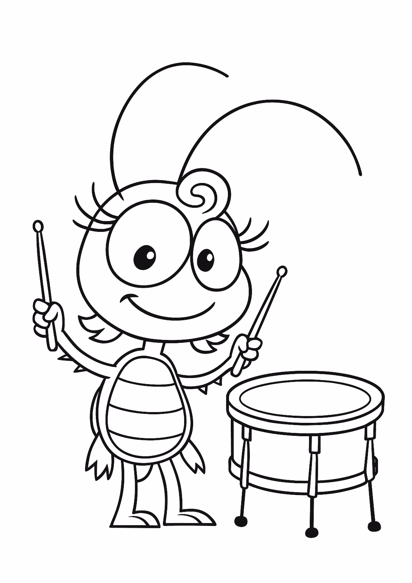Galinha pintadinha para colorir — desenho para imprimir