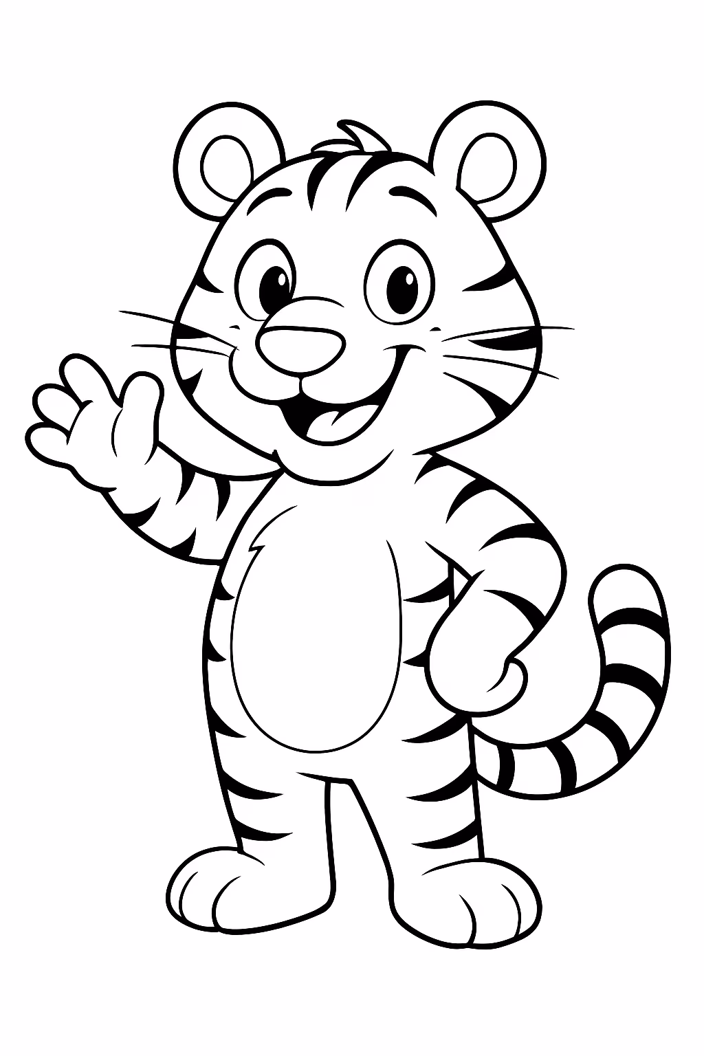 Aniimmmm para colorir — desenho para imprimir