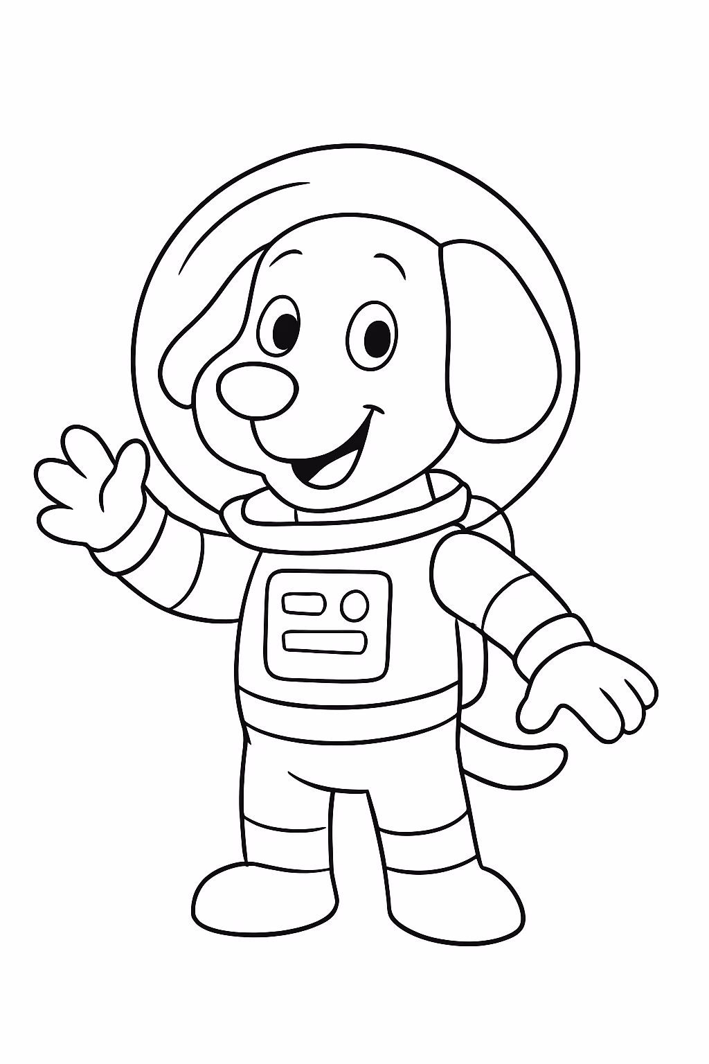 Astro para colorir — desenho para imprimir