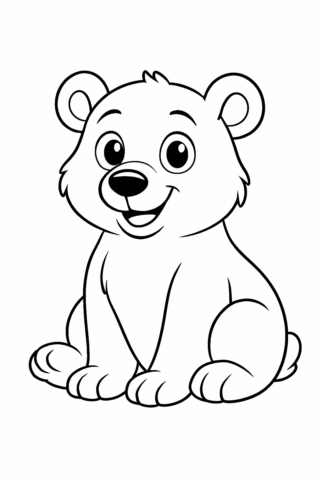 Badera do brasil para colorir — desenho para imprimir
