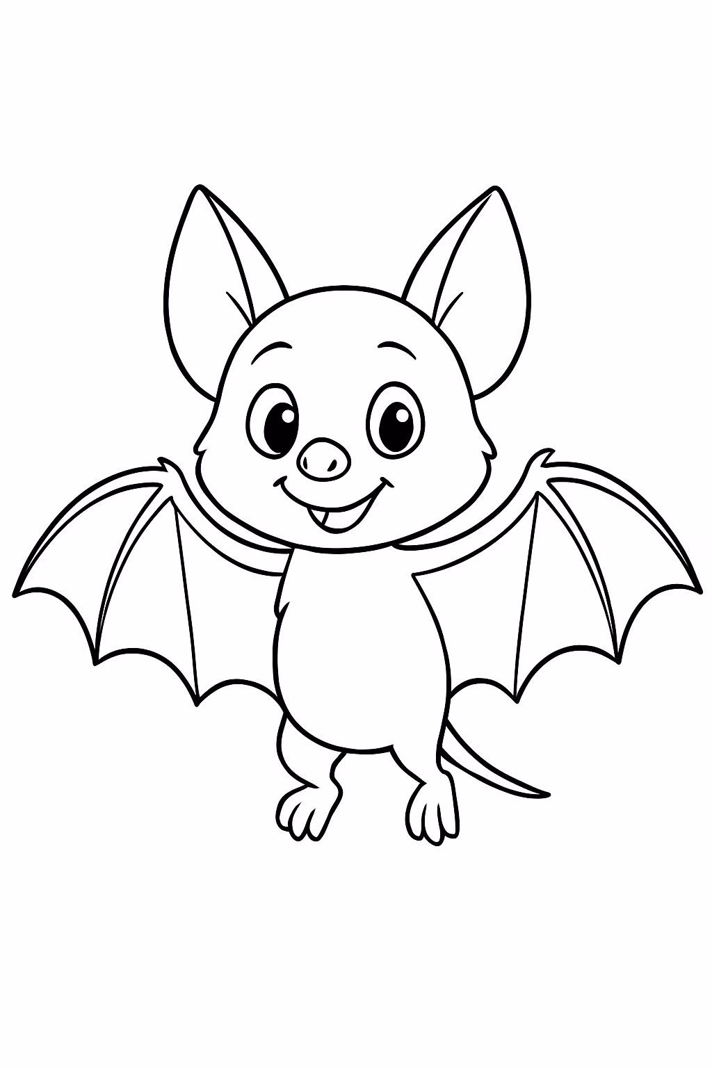Batima para colorir — desenho para imprimir