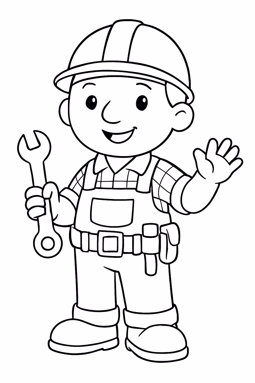 Bob es para colorir — desenho para imprimir
