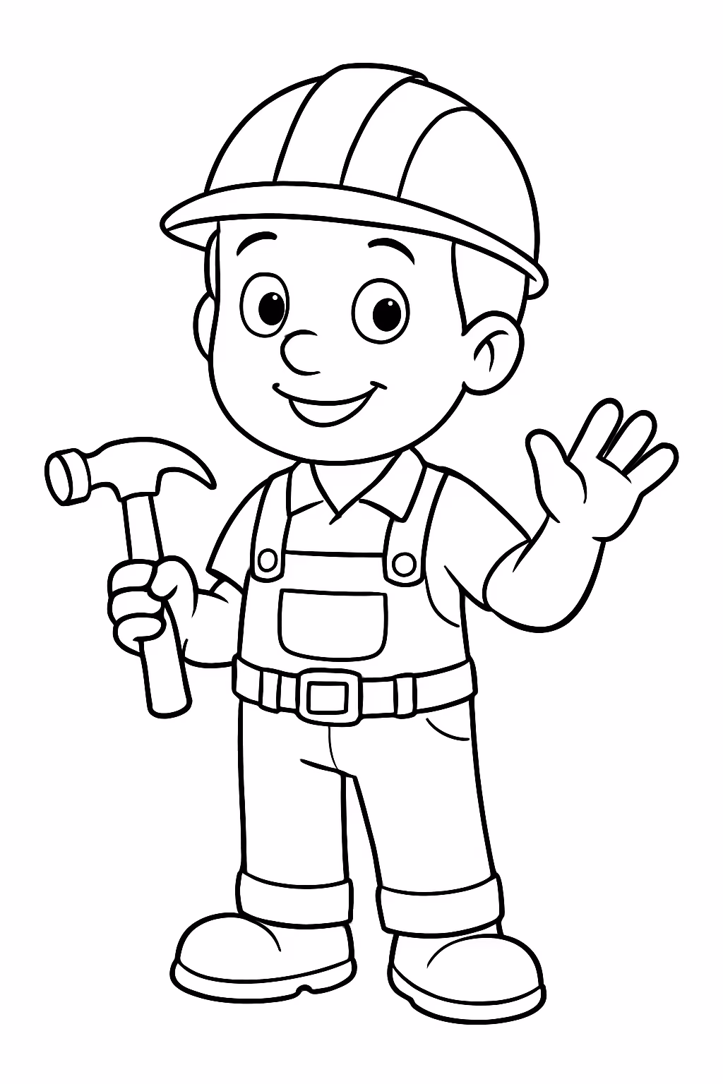 Bob good para colorir — desenho para imprimir