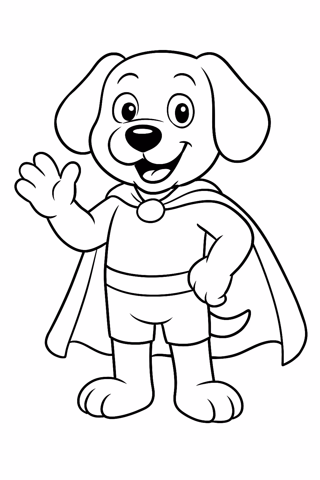 Bobbie gods para colorir — desenho para imprimir