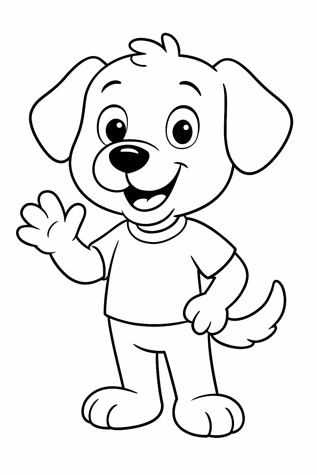 Bobbie goods de animal para colorir — desenho para imprimir