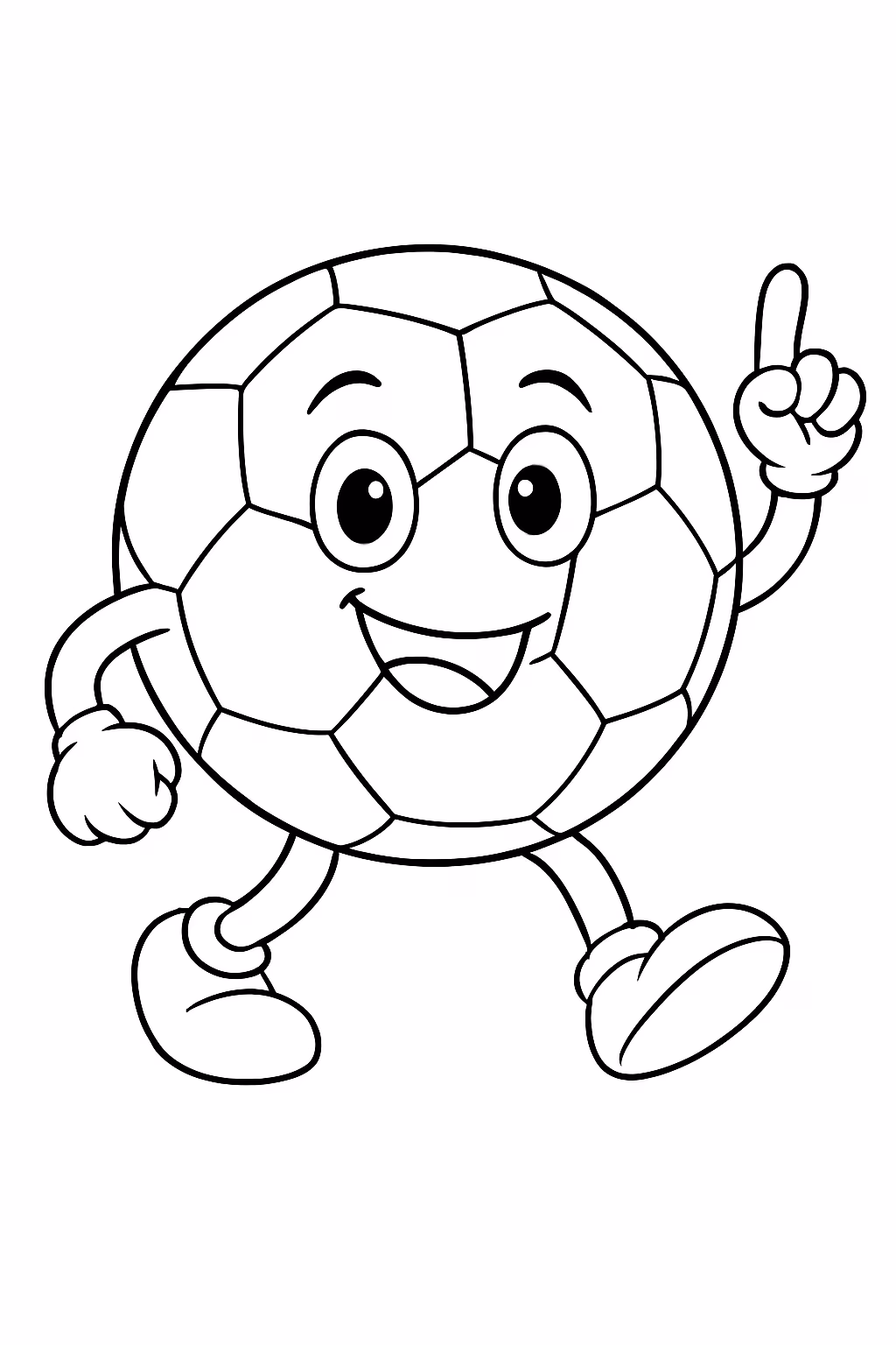 Bola da copa do mundo para colorir — desenho para imprimir