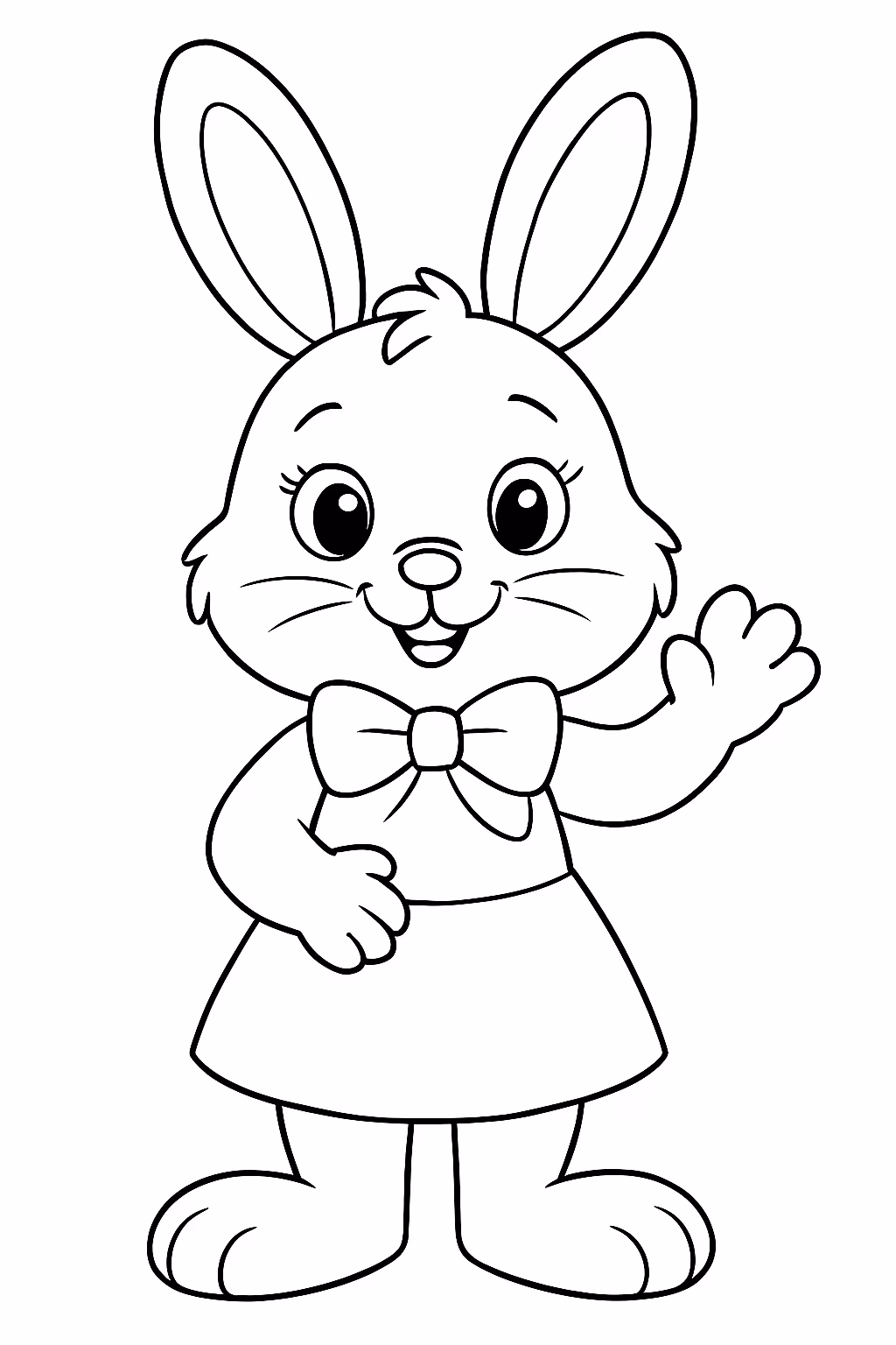 Bonnie goods original para colorir — desenho para imprimir