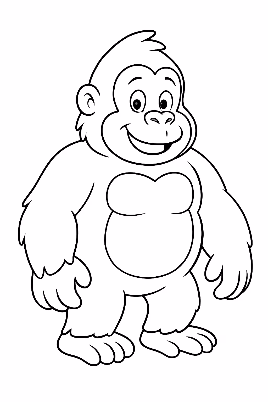 Boris para colorir — desenho para imprimir