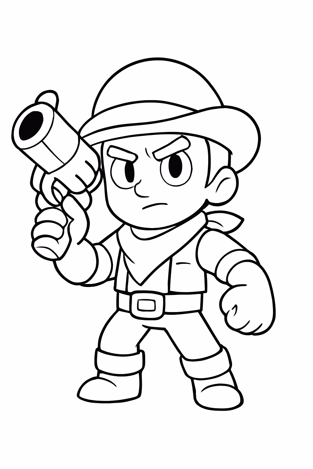 Braw stars para colorir — desenho para imprimir