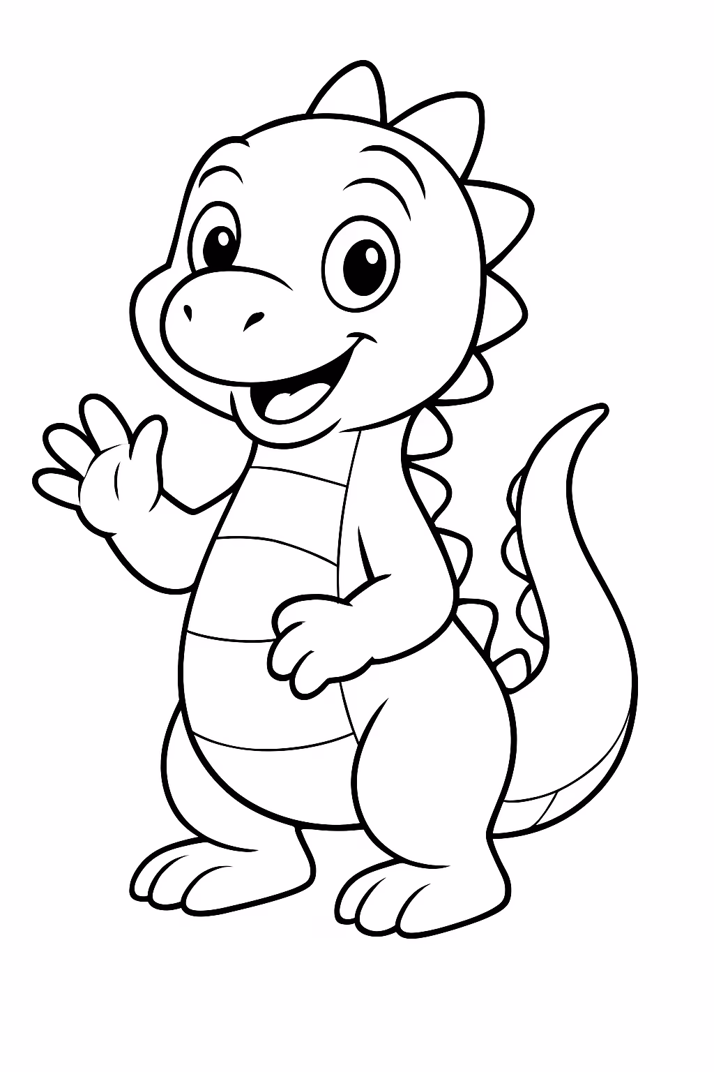 Caganeira para colorir — desenho para imprimir