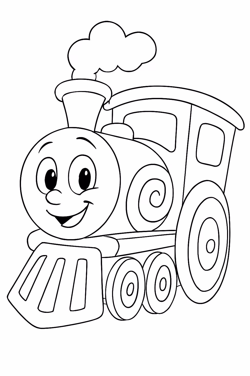 Carreta furacao para colorir — desenho para imprimir