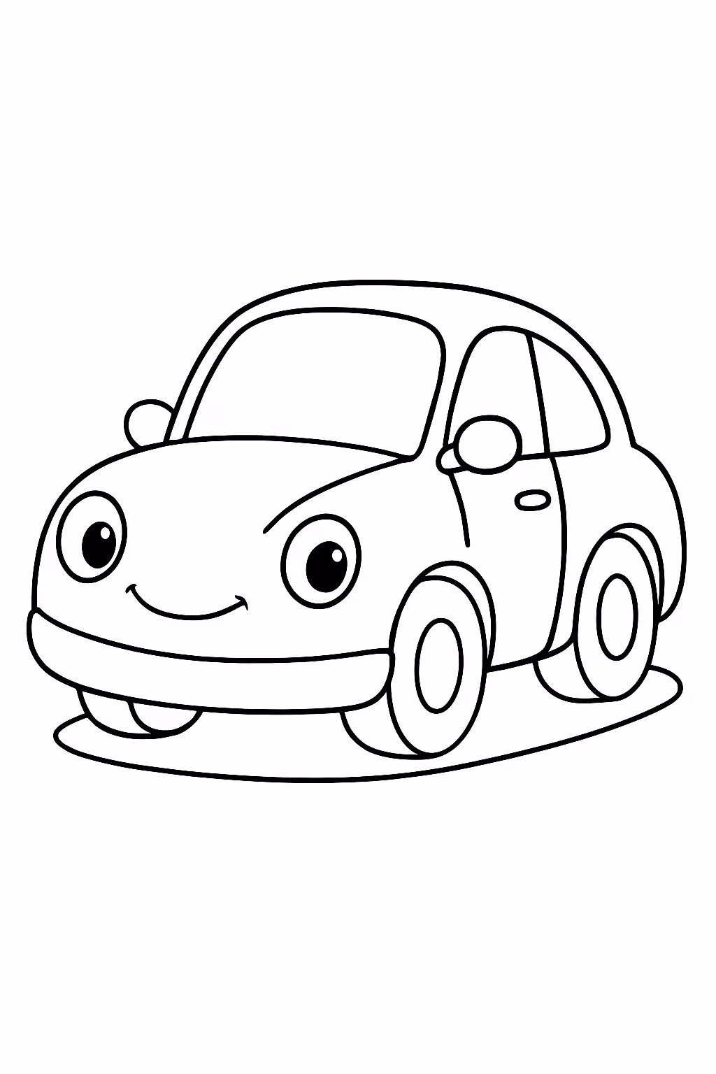 Carros para colorir — desenho para imprimir