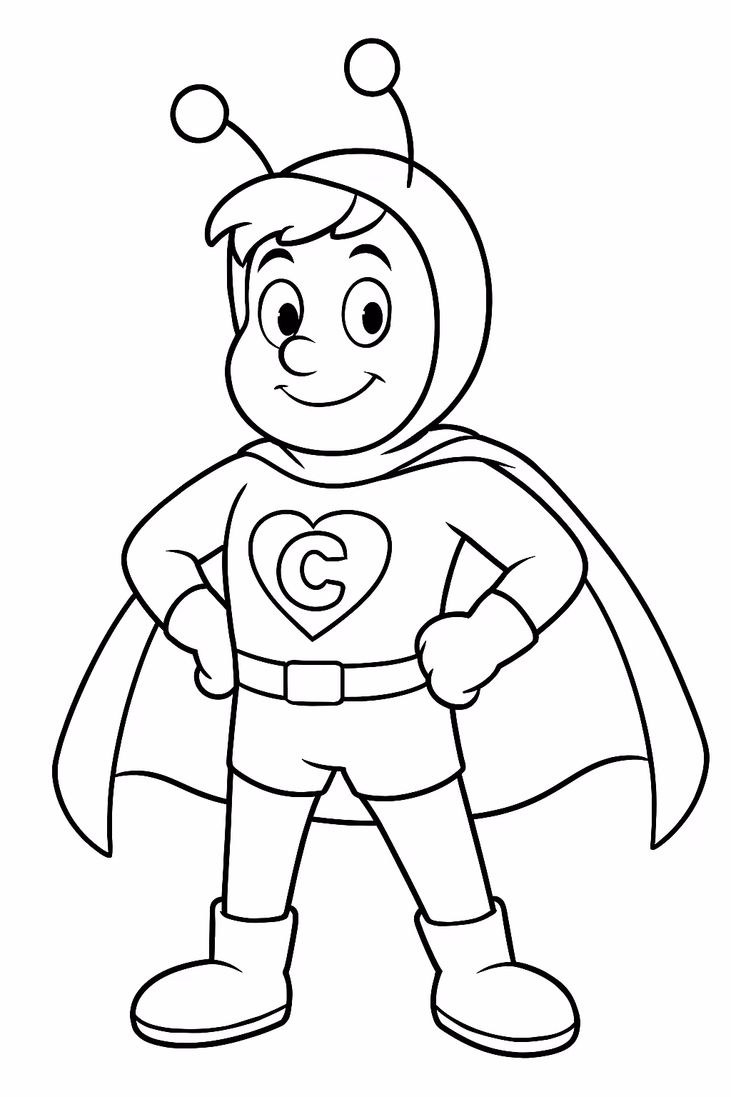 Chapolin colorado para colorir — desenho para imprimir