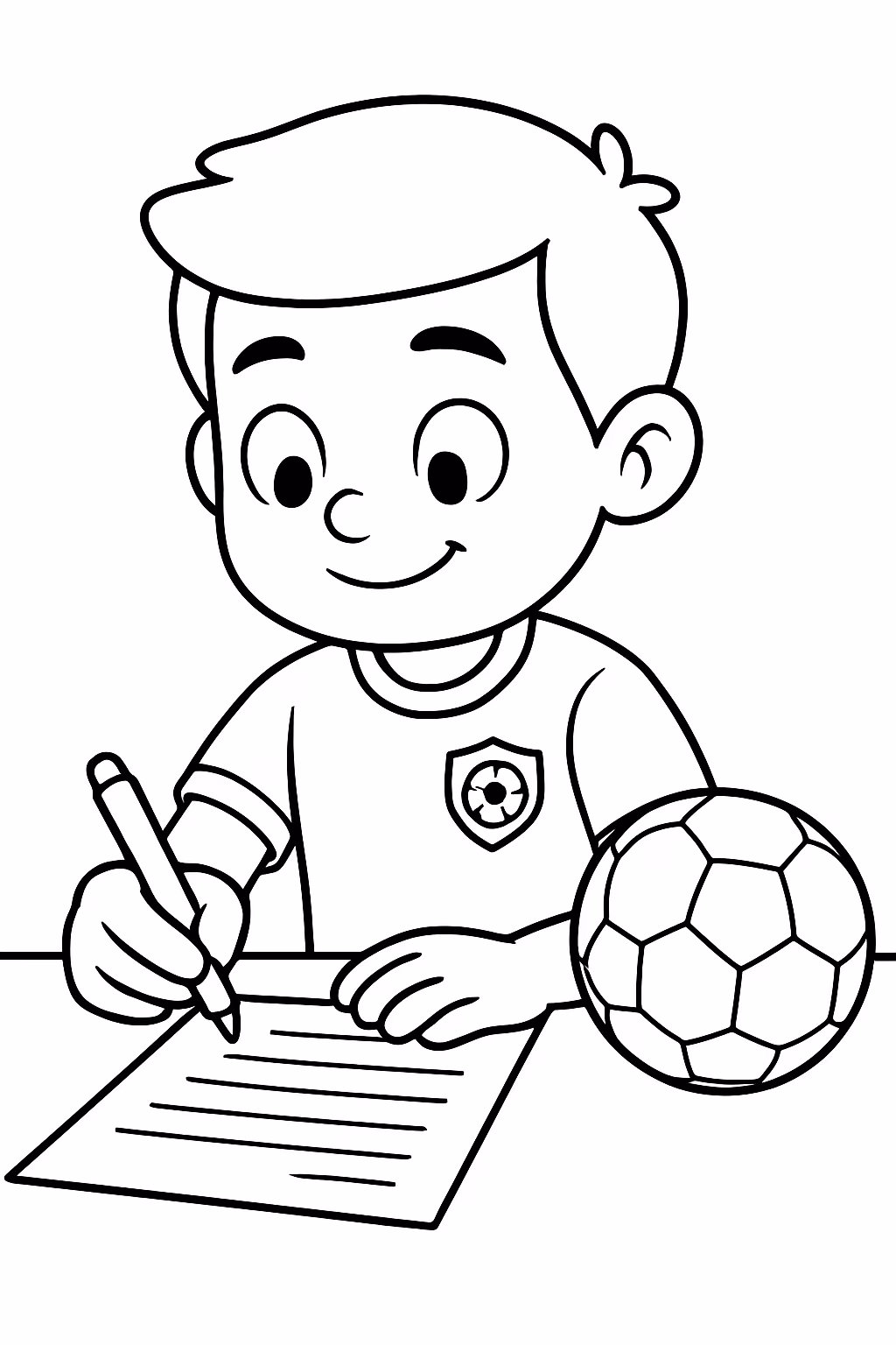 Contrato jogar no real madric para colorir — desenho para imprimir