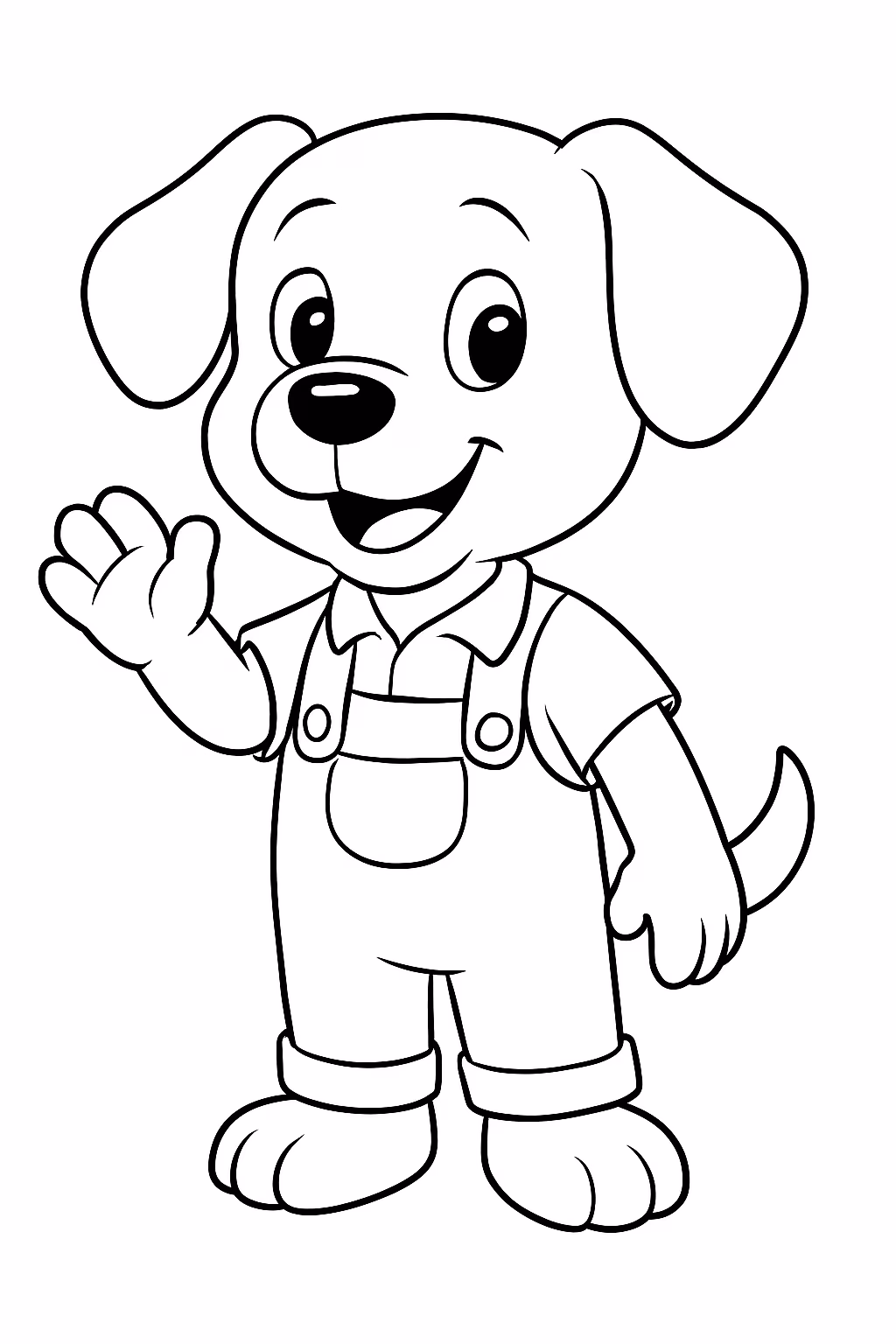 Bobbie goods ja colorido para colorir — desenho para imprimir