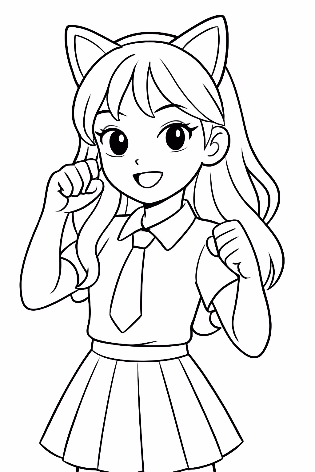 Do katseye de kpop para colorir — desenho para imprimir