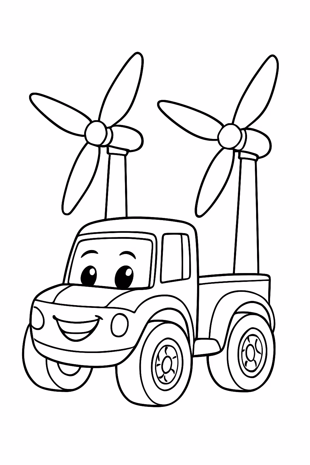 Deznhodahotwheelstwinmill para colorir — desenho para imprimir