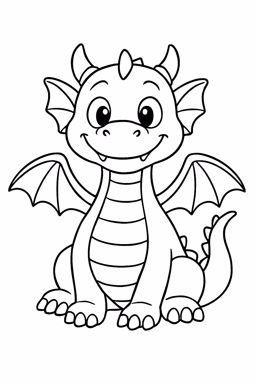 Drgon named figmet para colorir — desenho para imprimir