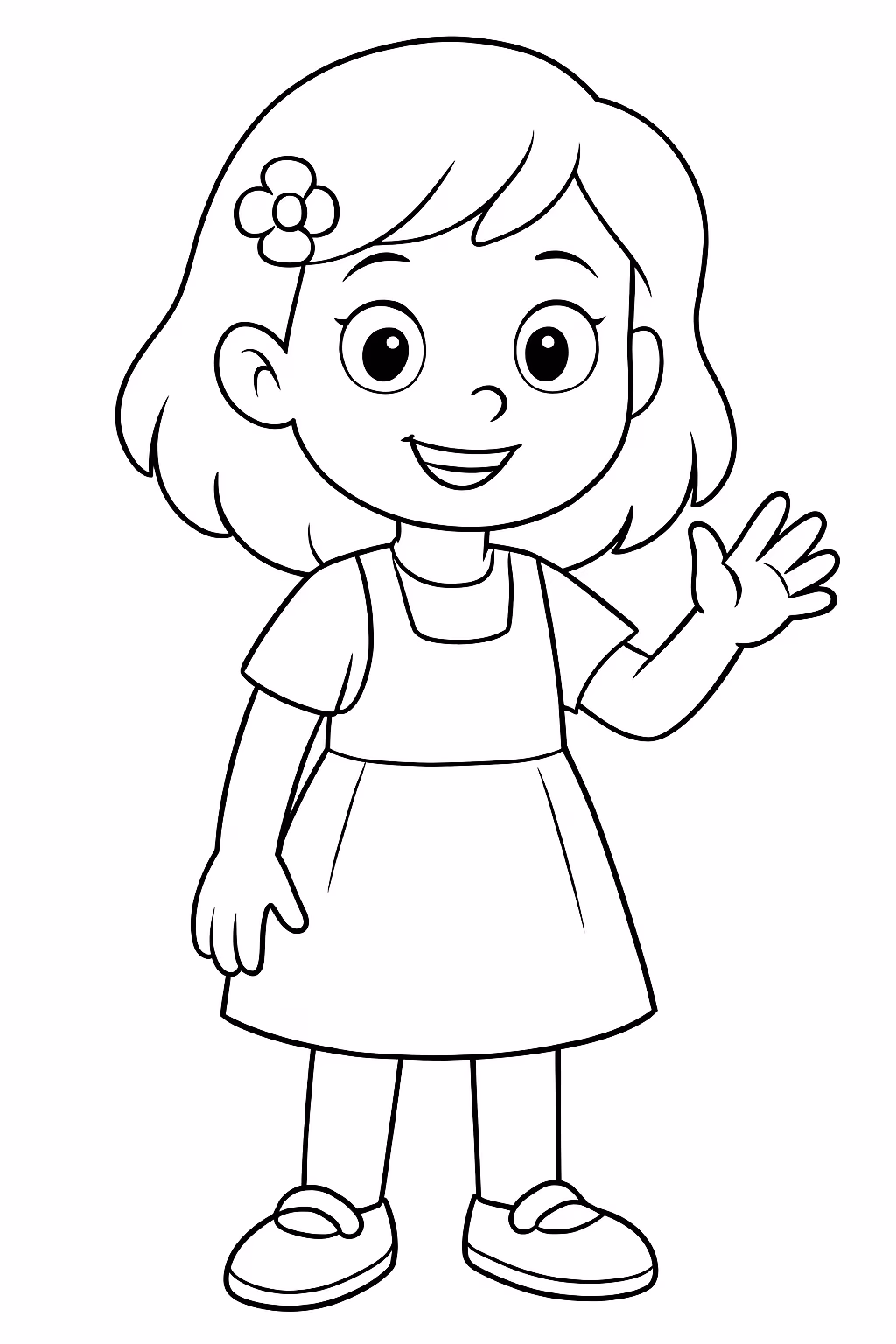 Emilly vick para colorir — desenho para imprimir