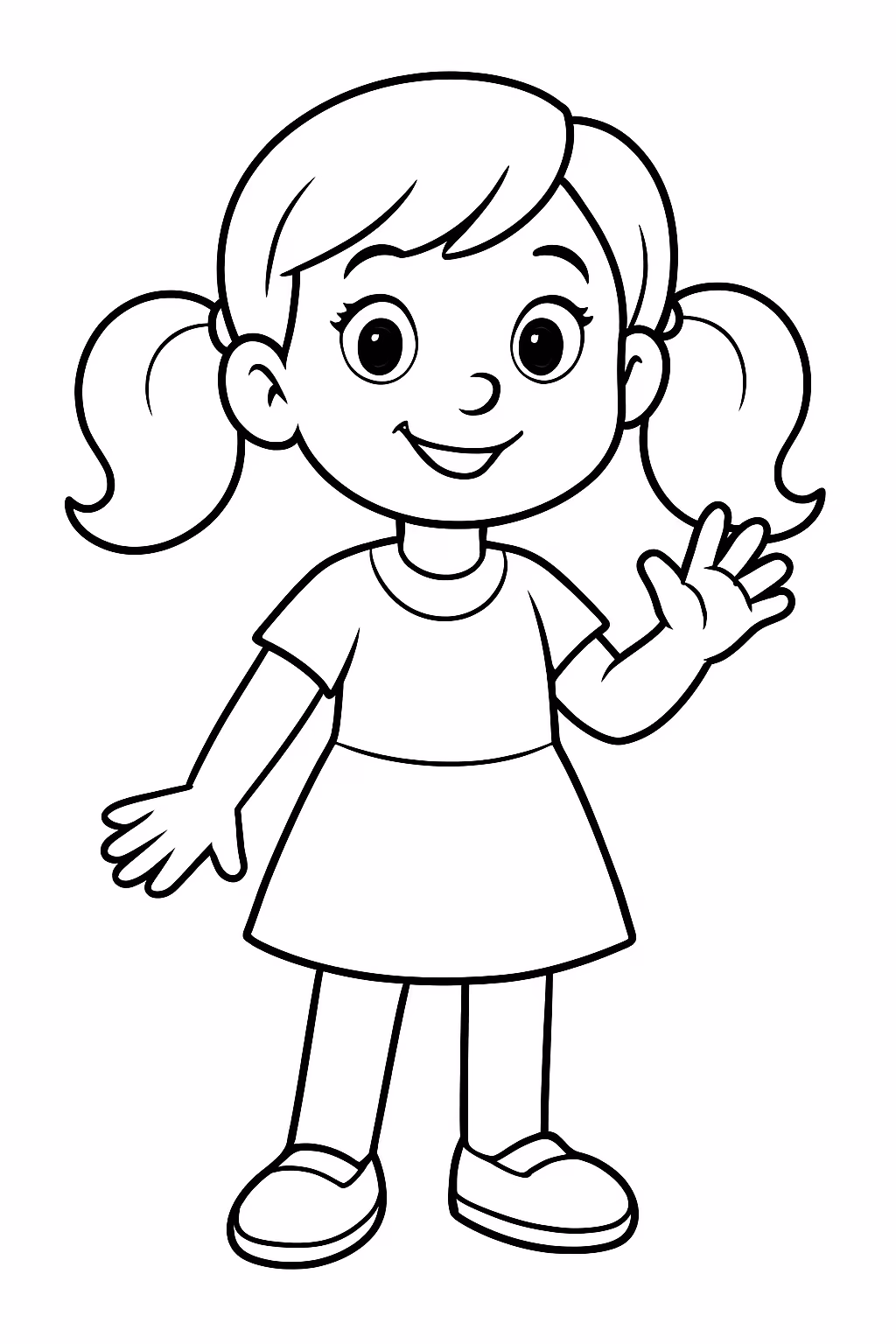 Emilly vicky para colorir — desenho para imprimir
