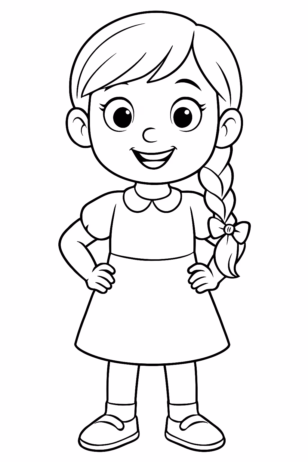 Emily vick para colorir — desenho para imprimir