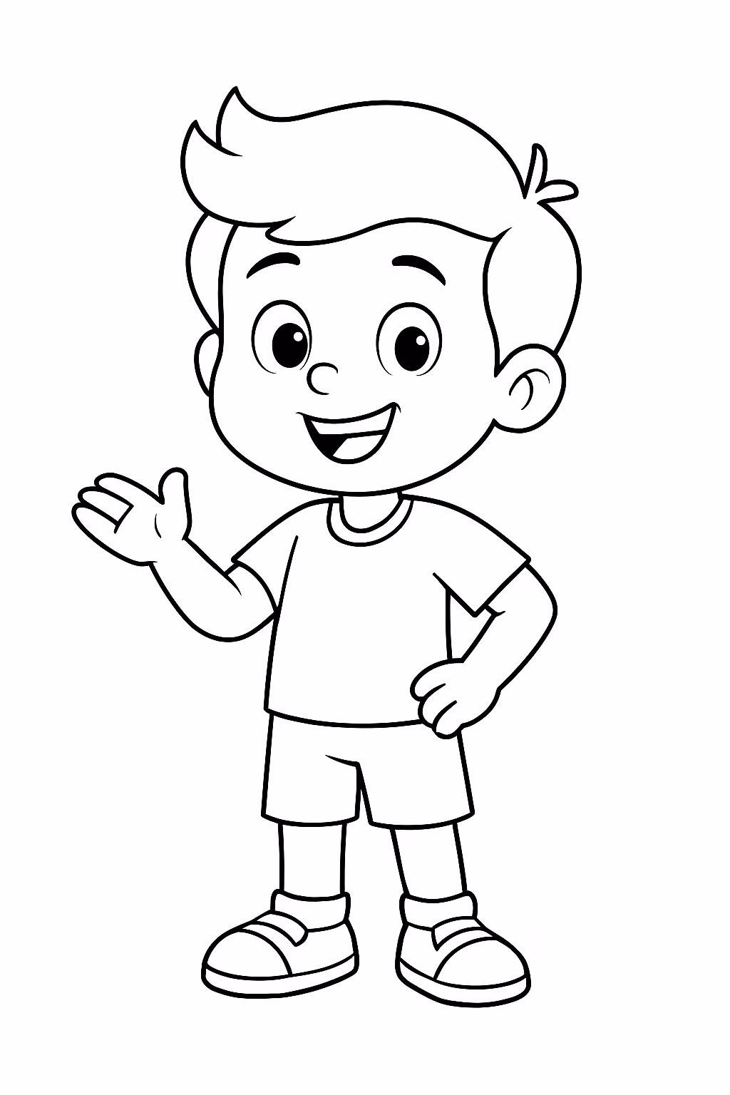 Enaldinho para colorir — desenho para imprimir