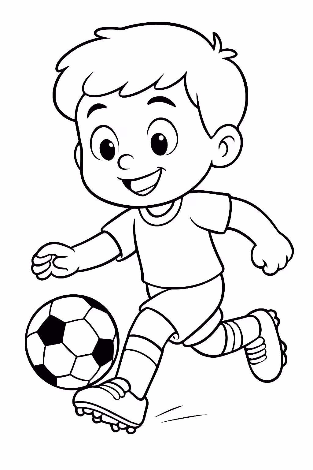 Endrick para colorir — desenho para imprimir