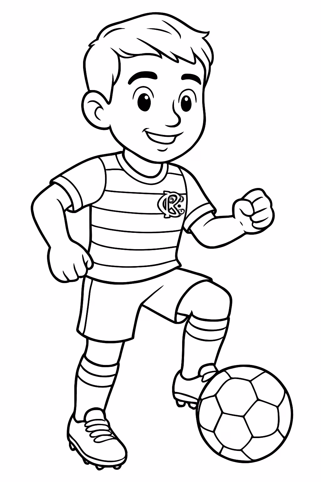 Erick pulgar jogador do flamengo para colorir — desenho para imprimir