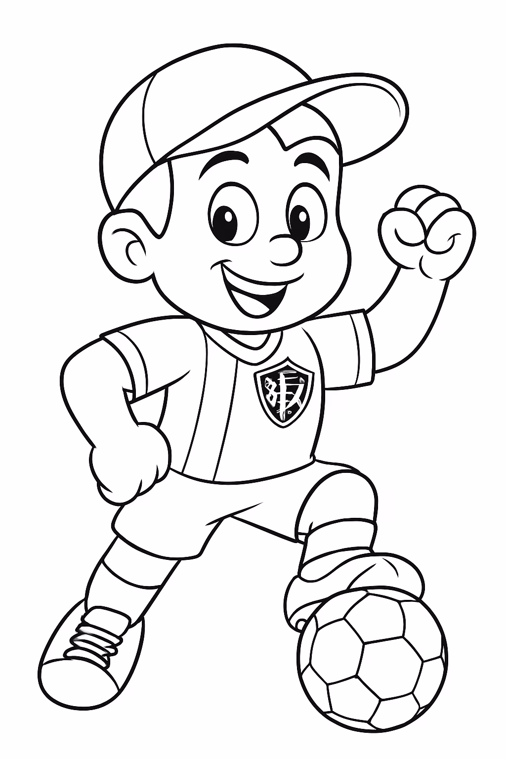 Esporte clube vitoria para colorir — desenho para imprimir
