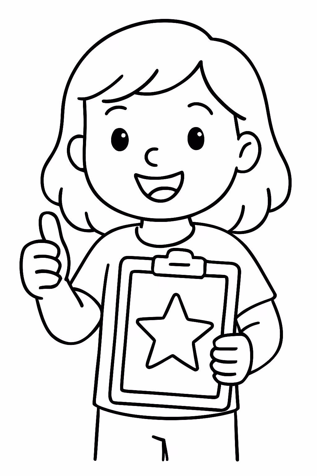 Fichas de avaliacao para colorir — desenho para imprimir