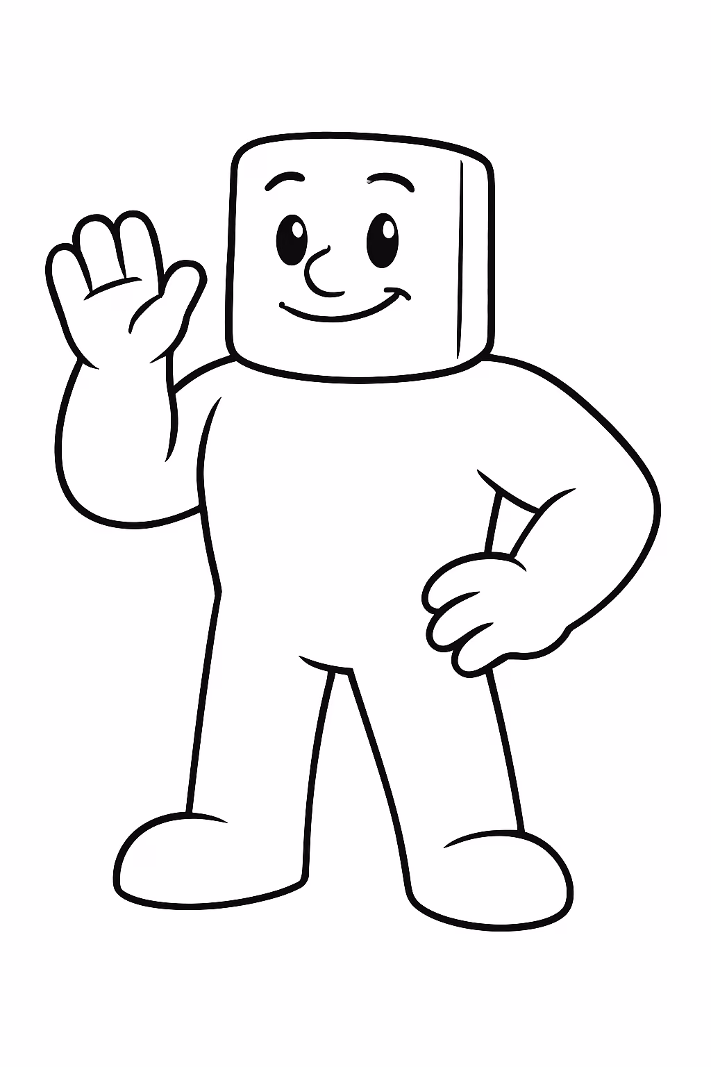 Figmet para colorir — desenho para imprimir