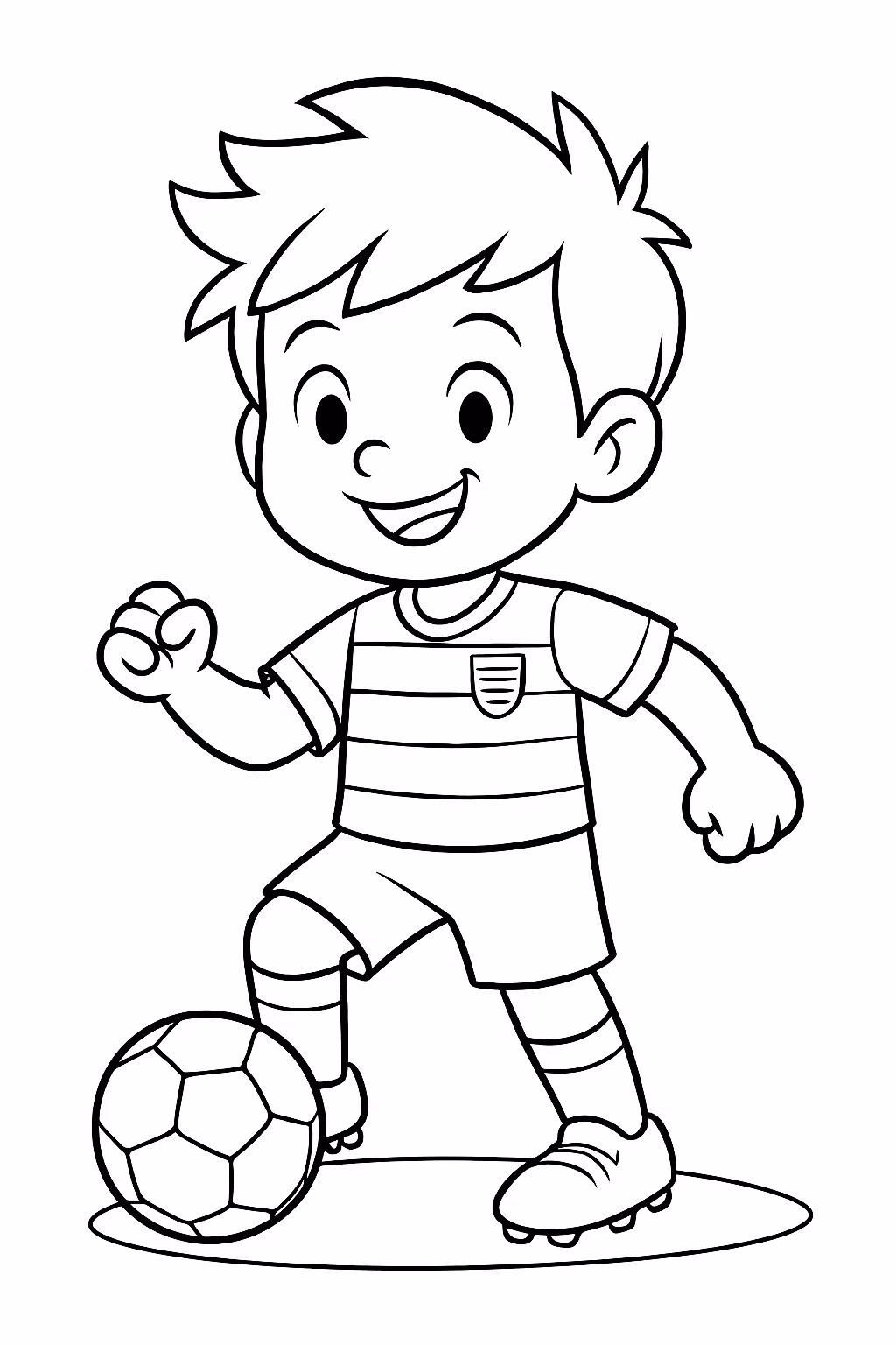 Flamengo time para colorir — desenho para imprimir