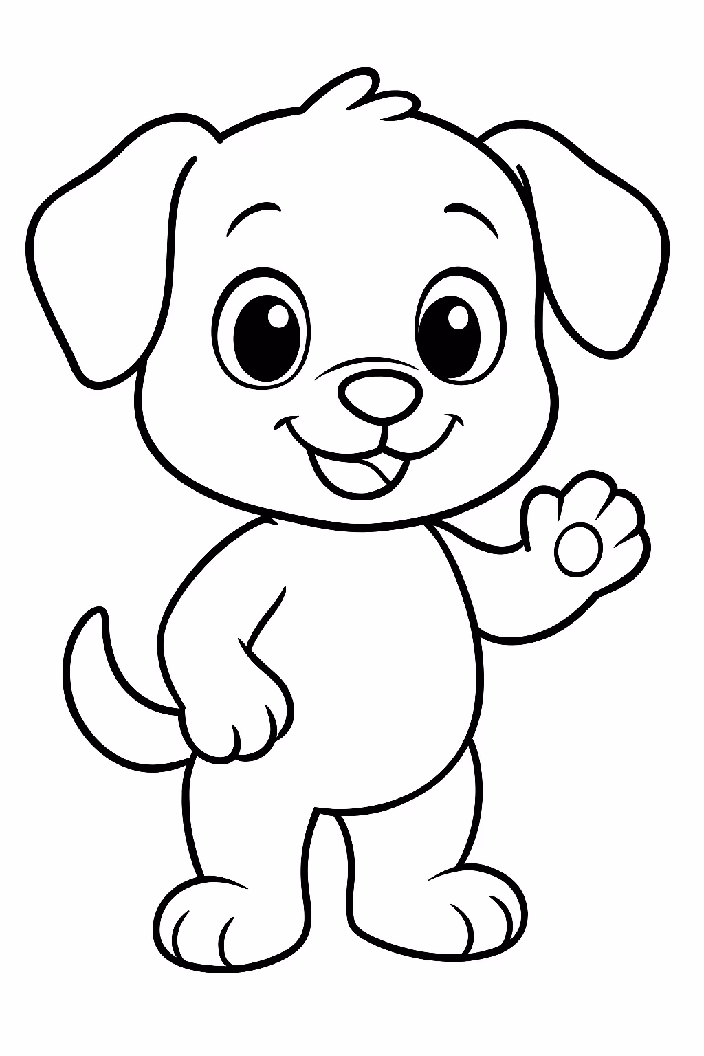 Fofo para colorir — desenho para imprimir
