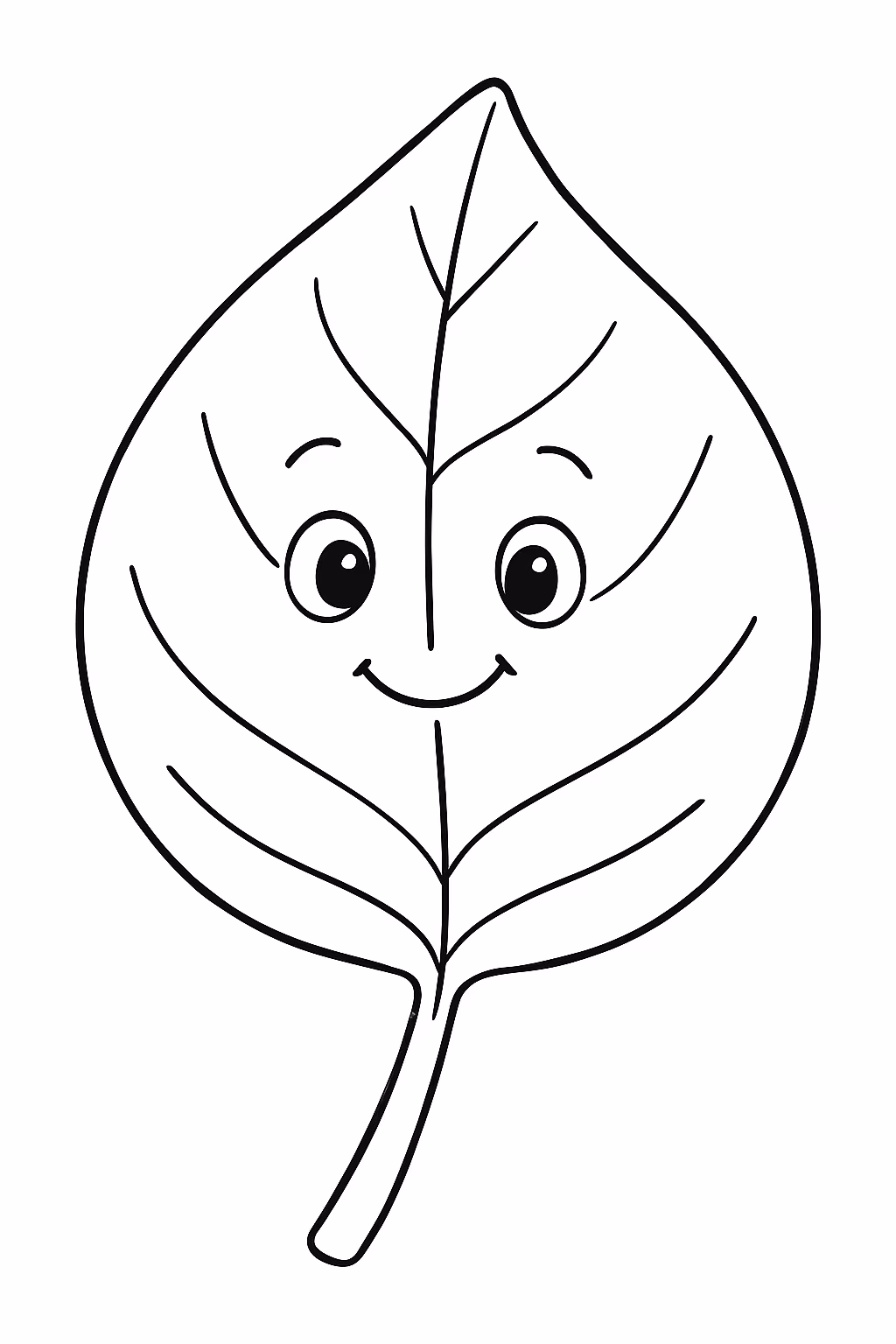 Folha em branco para colorir — desenho para imprimir