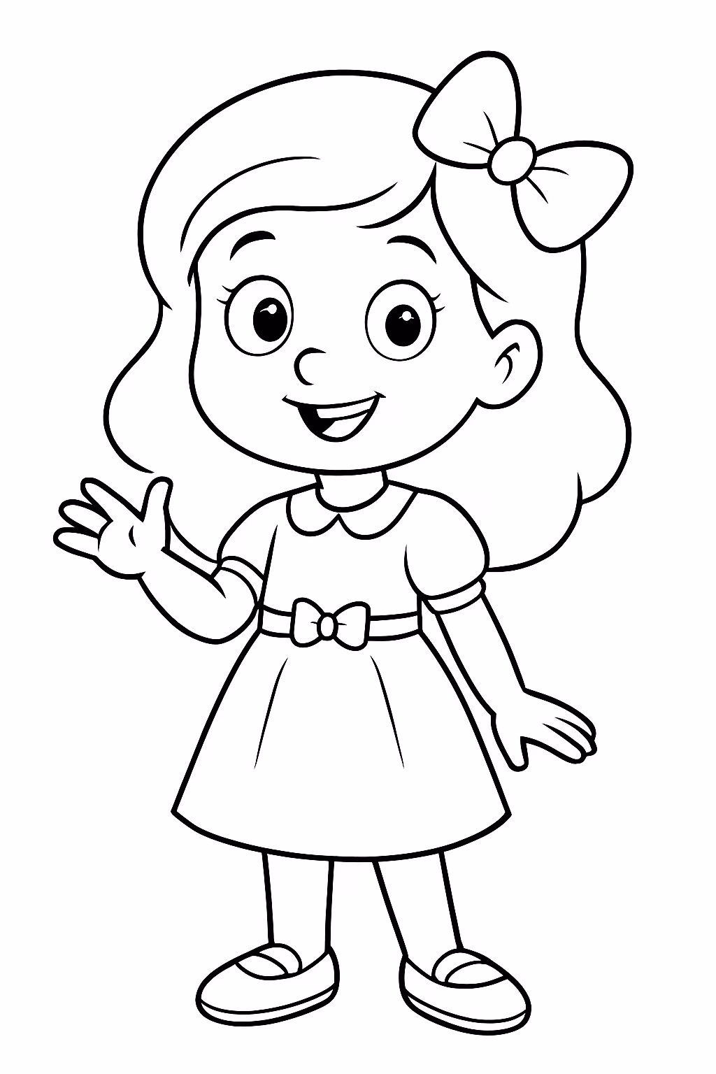 Helena para colorir — desenho para imprimir