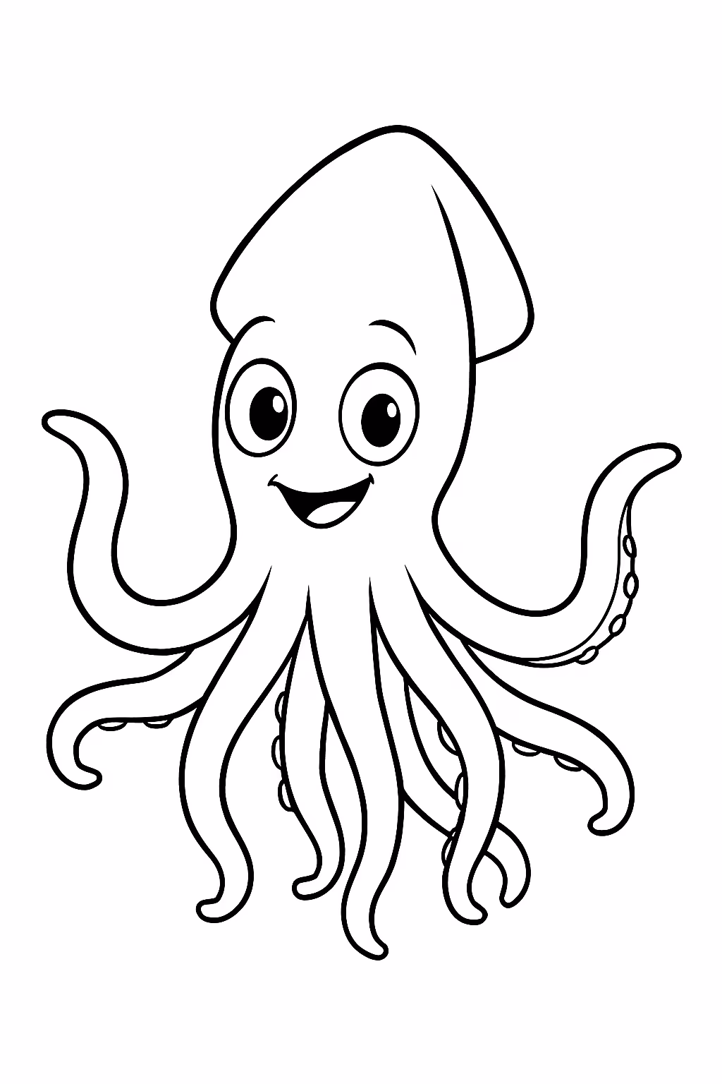 Ismiliguido para colorir — desenho para imprimir