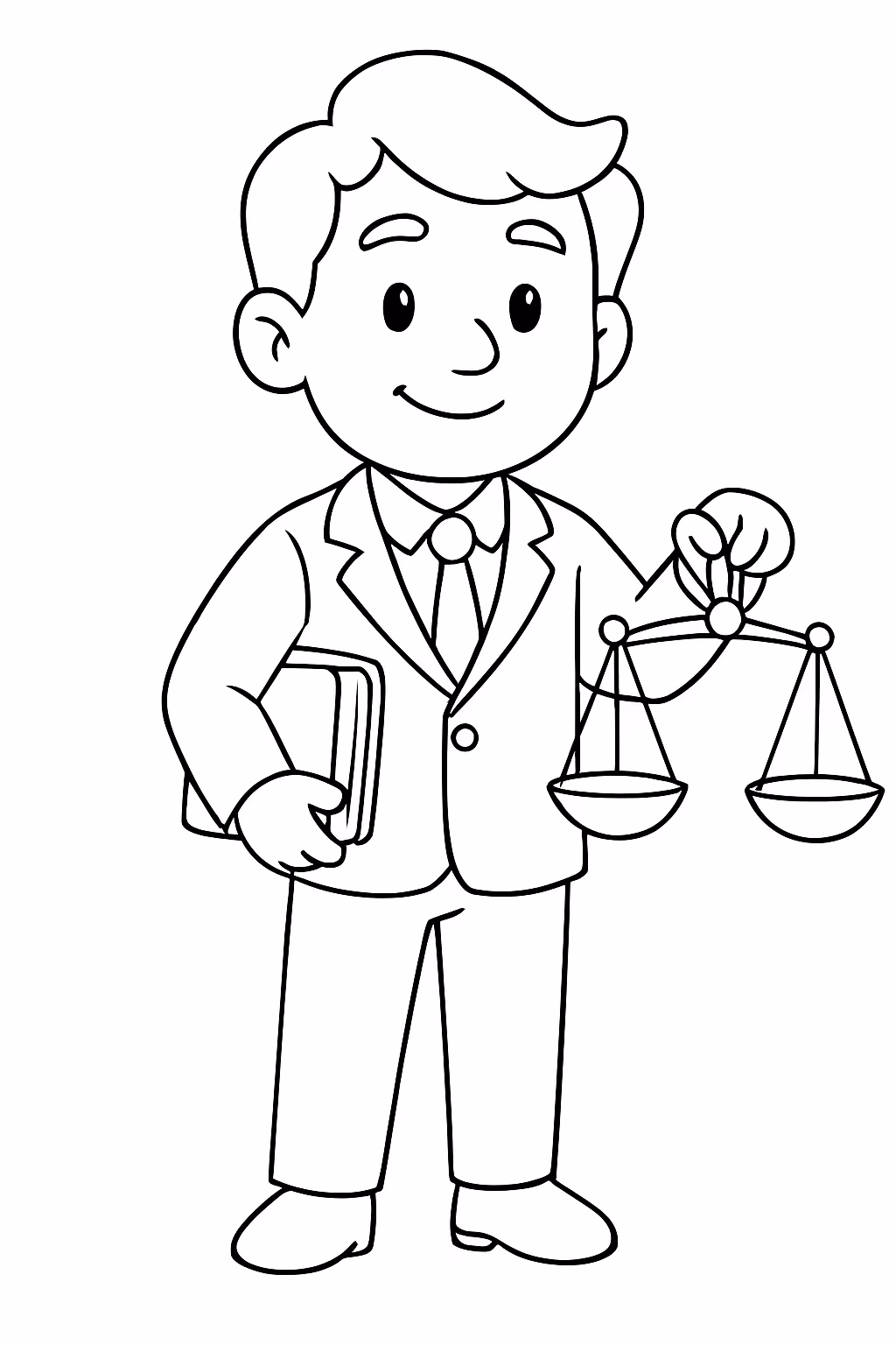 Lawliet para colorir — desenho para imprimir