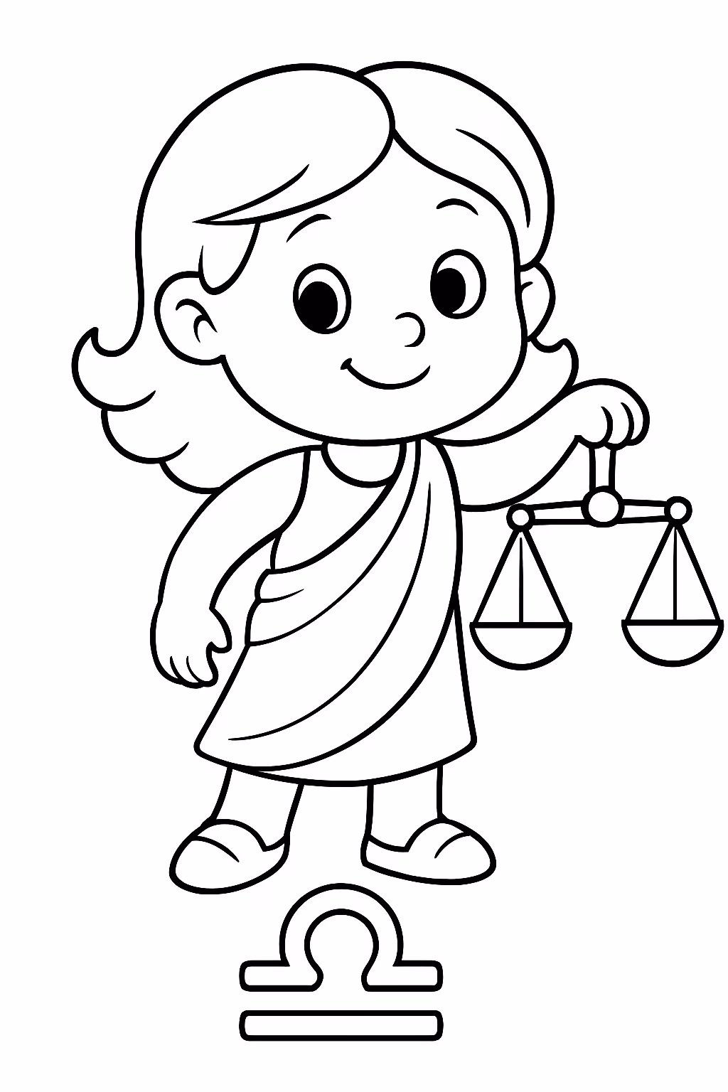 Libras para colorir — desenho para imprimir