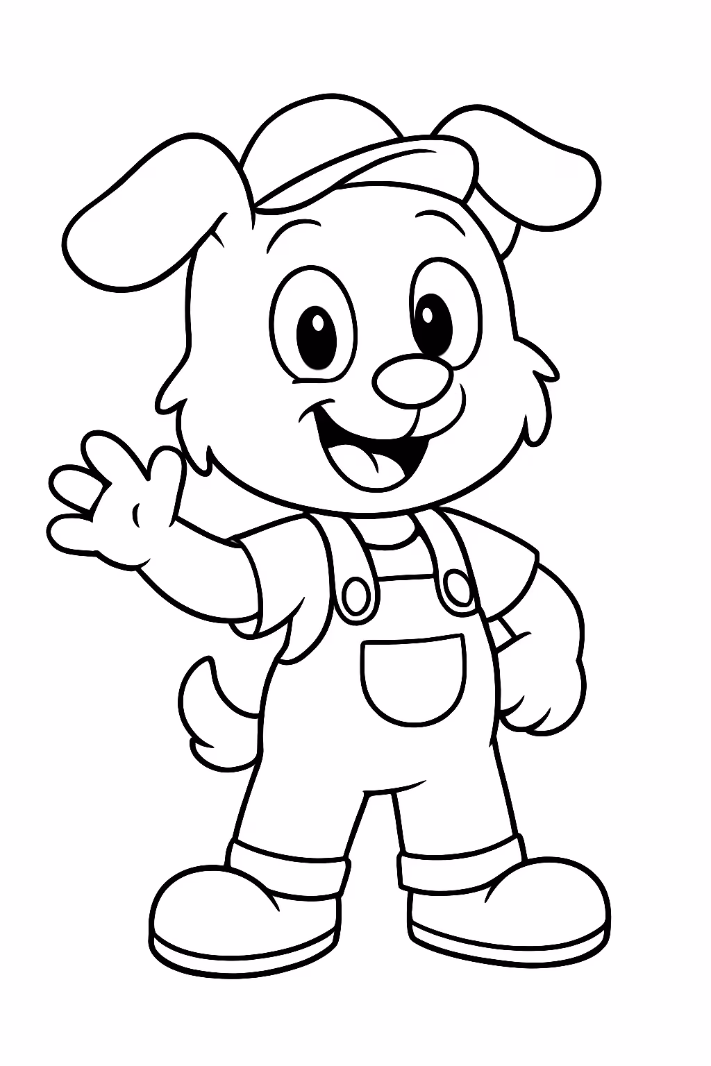 Lutty para colorir — desenho para imprimir