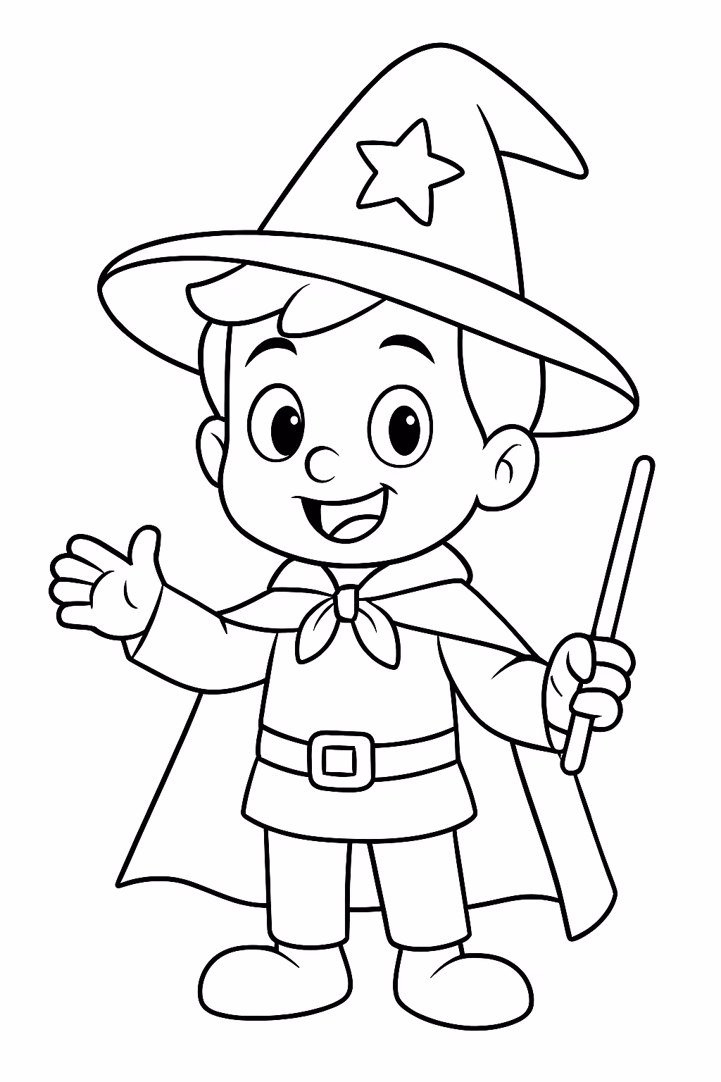 Malvo para colorir — desenho para imprimir