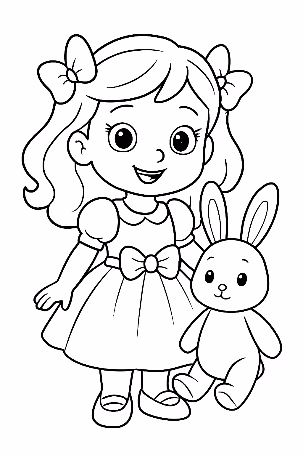 Maria vitoria com emilyvik para colorir — desenho para imprimir