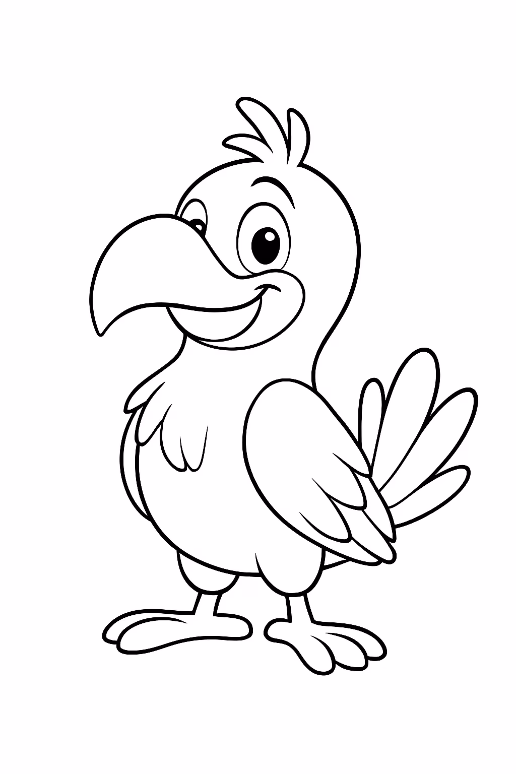 Mauv para colorir — desenho para imprimir