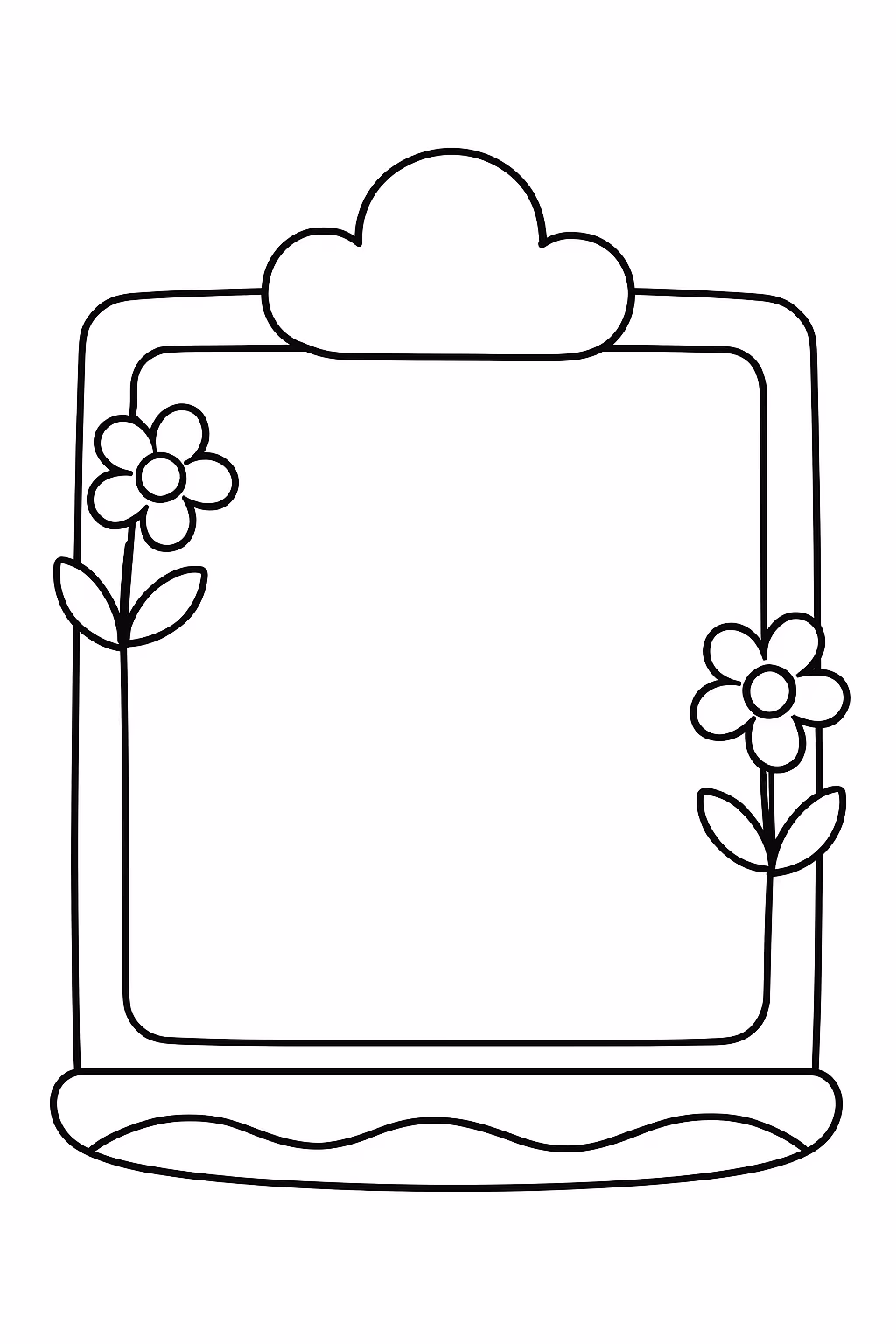 Molde placa de aviso quarto sem urso para colorir — desenho para imprimir
