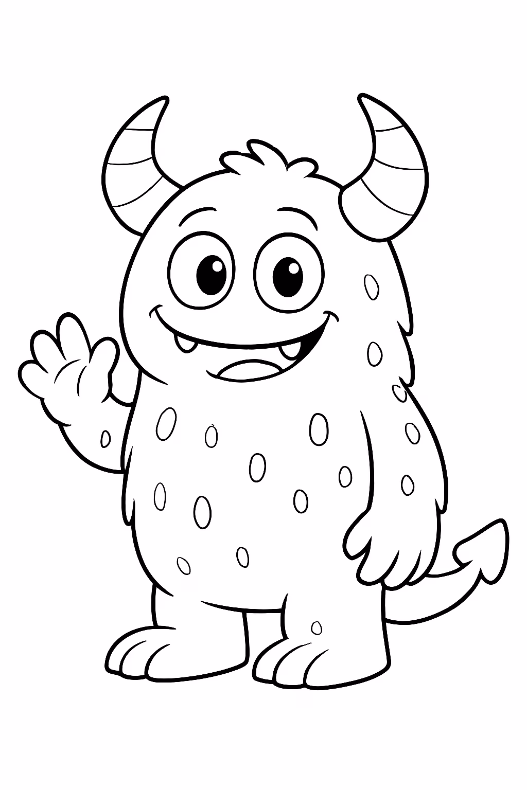 Montros para colorir — desenho para imprimir