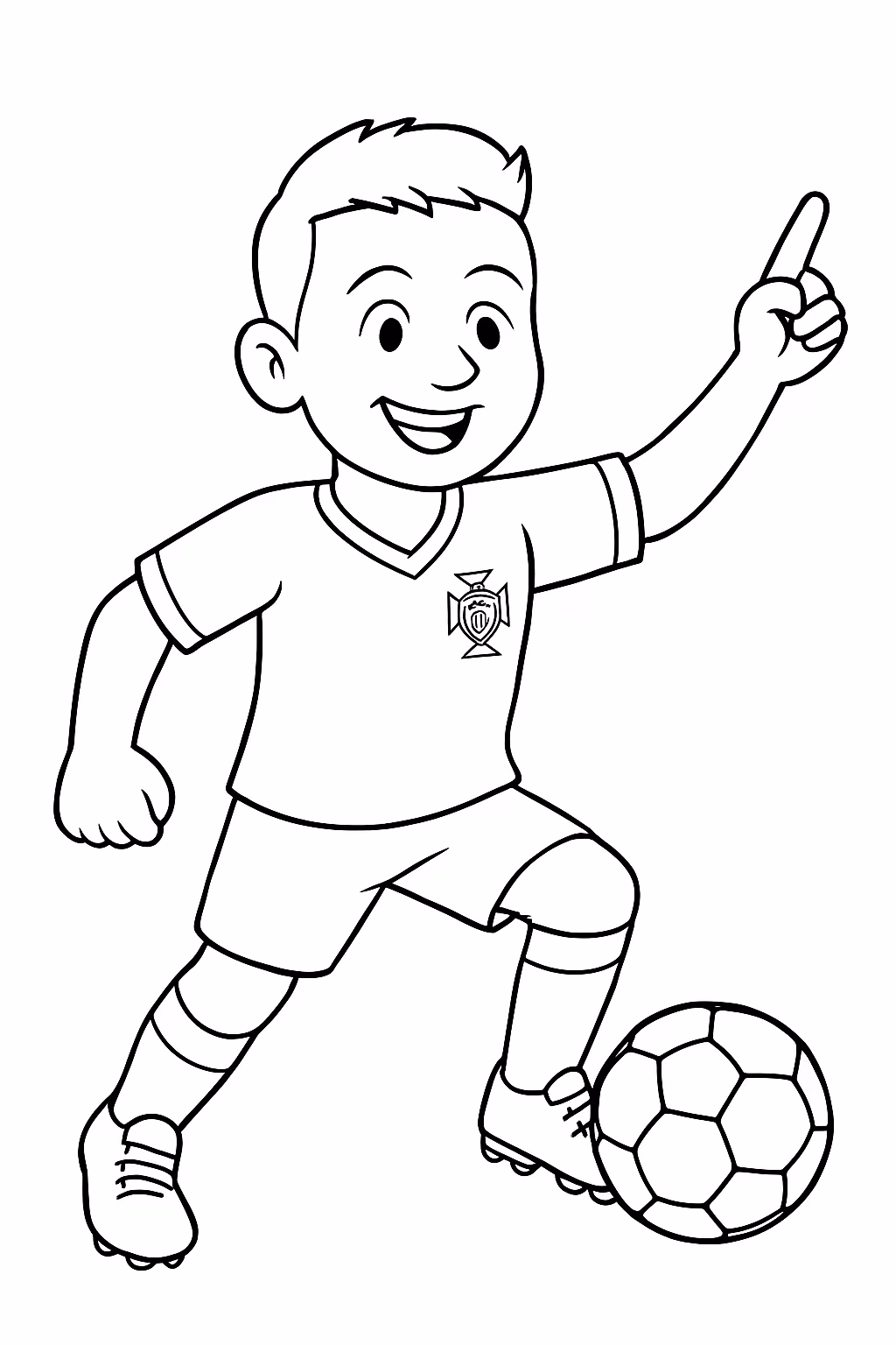 Neymar na selecao de portugal para colorir — desenho para imprimir