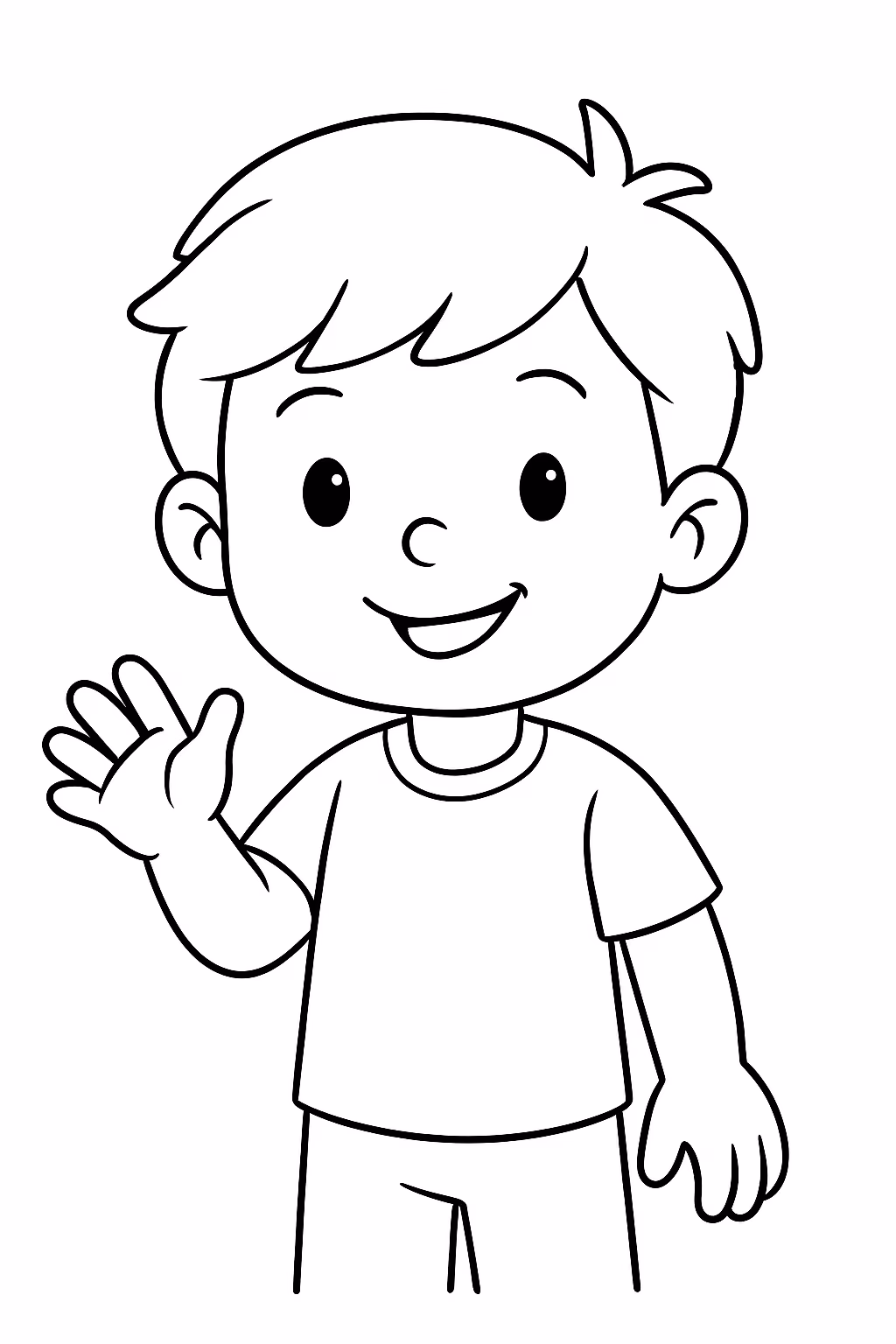 Quero criar o do meu sobrinho para colorir — desenho para imprimir